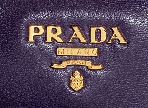 late embossed facing prada logo|authentic prada lining.